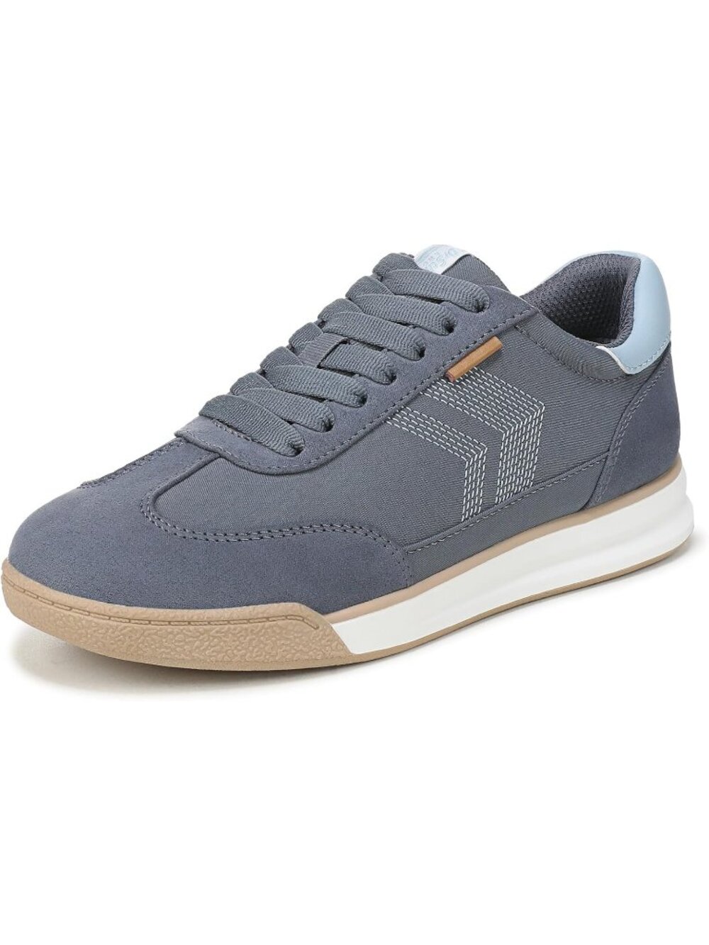 Women's Oxide Blue High Top Canvas Breathable Throwback Retro Casual Sneakers